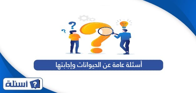 أسئلة عامة عن الحيوانات وإجابتها